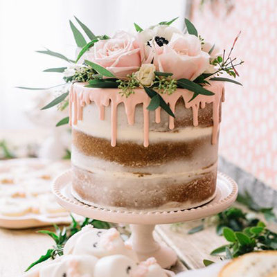 Floral Naked Cake