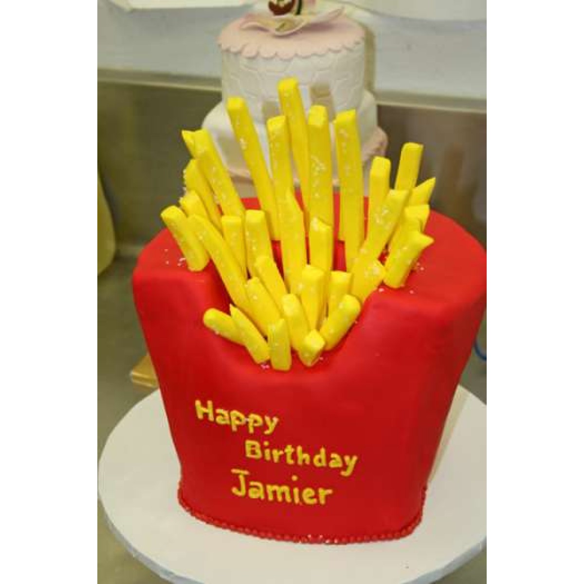 French Fries Cake