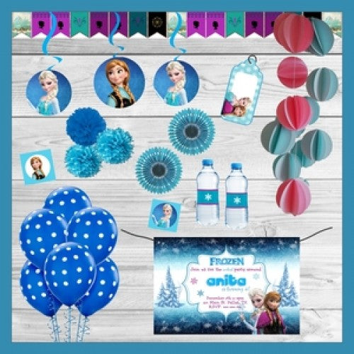 Frozen Themed Party In A Box