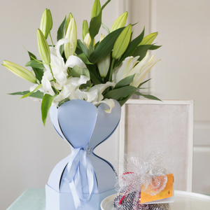 Lilies in a Flower Box