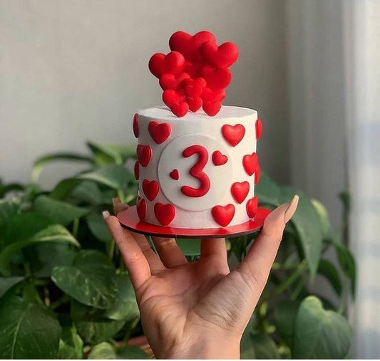 Love is in the Air Mini Cake