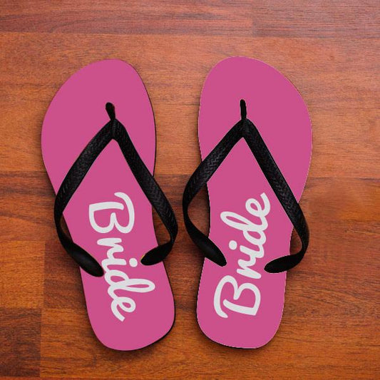 Personalized Bride To Be Slippers
