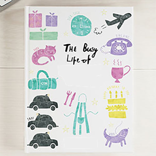 Personalized Notebook The Busy Life