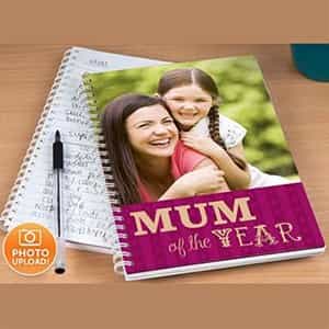 Personalized Photo Notebook Mum of the Year