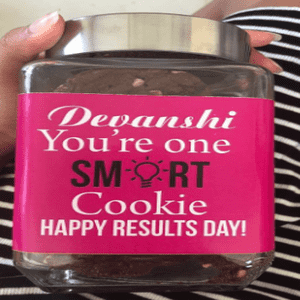 Personalized Smart Cookies Jar With Cookies