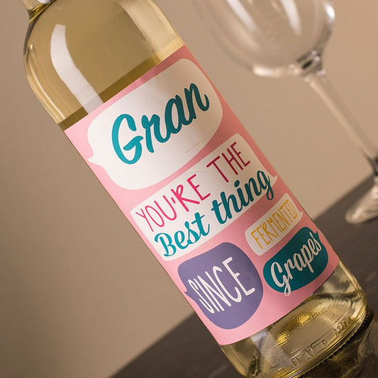 Personalized Wine Bottle - The Best Thing Since Fermented Grapes