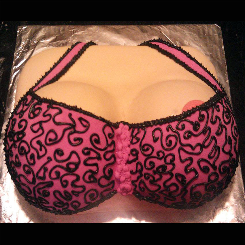 Pink Boob Cake