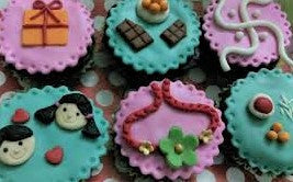 Rakhi Cupcakes