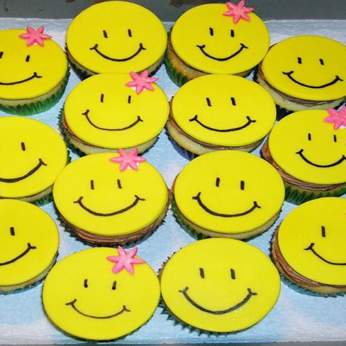 Smiley Cupcakes