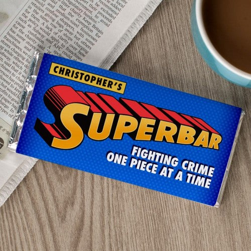 Superman Chocolate Wrapper