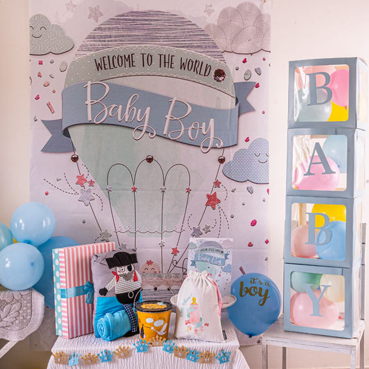Welcome Baby Party In A Box - Boy