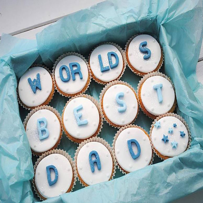 World's Best Dad Cupcakes