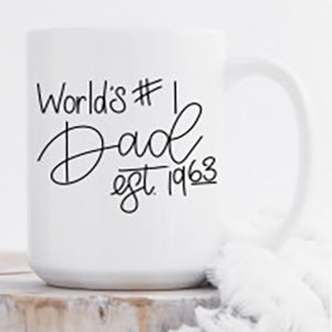 Worlds No 01 Dad Mug